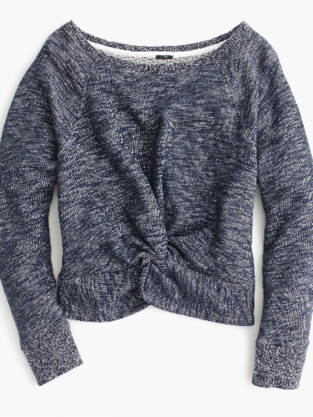 J. Crew Twist-front sweatshirt